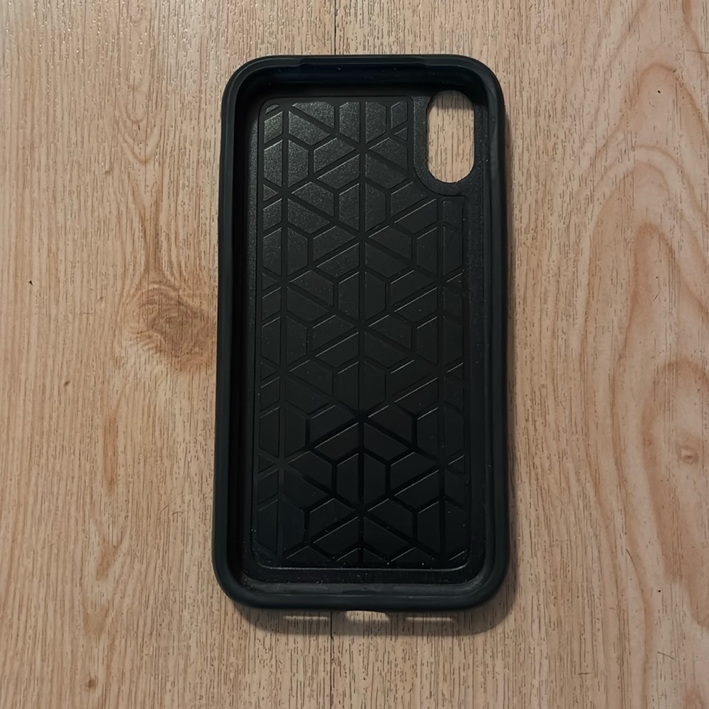 Black iPhone XR Otterbox case